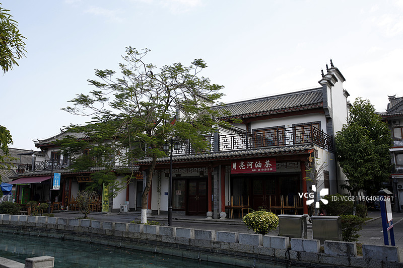 百色市田阳区田州古城图片素材