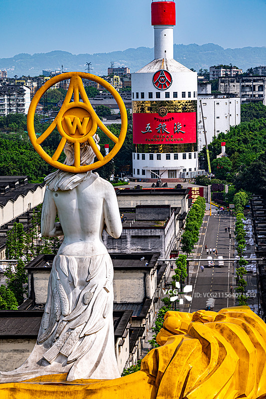 宜宾五粮液酒厂图片素材