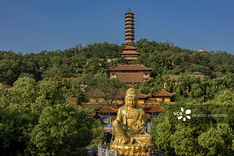 岳阳圣安古寺图片素材