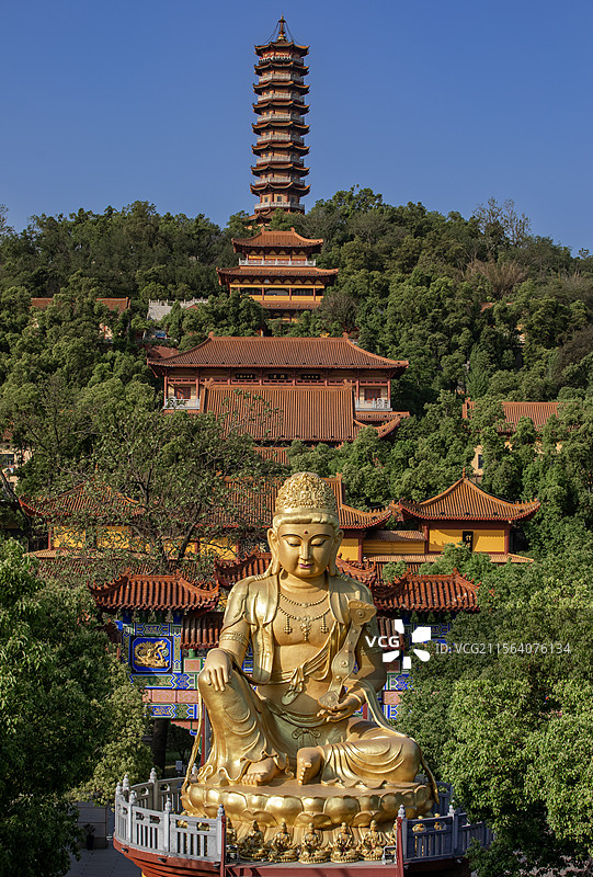 岳阳圣安古寺图片素材