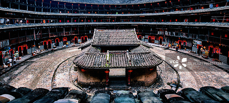 福建南靖土楼图片素材