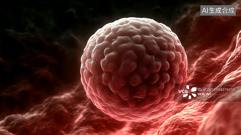 【AI数字艺术】精子卵子受精卵怀孕过程图片素材