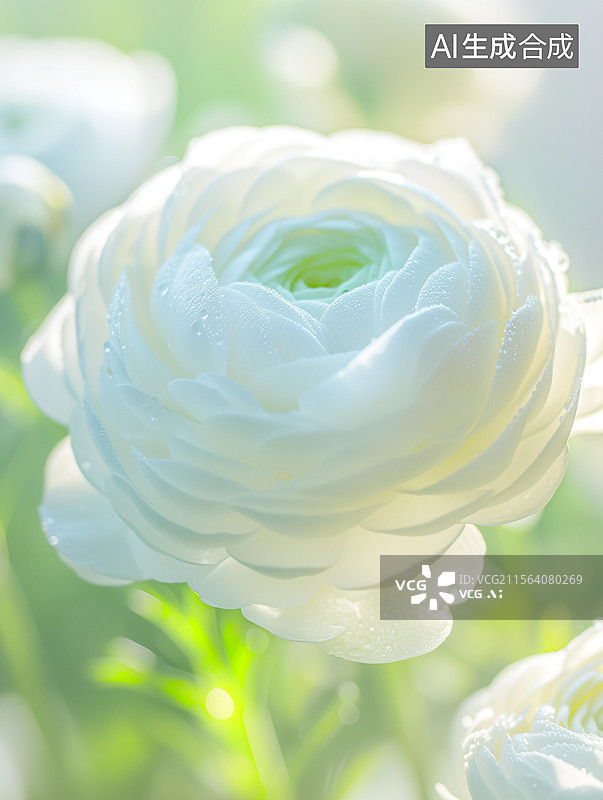 【AI数字艺术】茉莉茶花图片素材