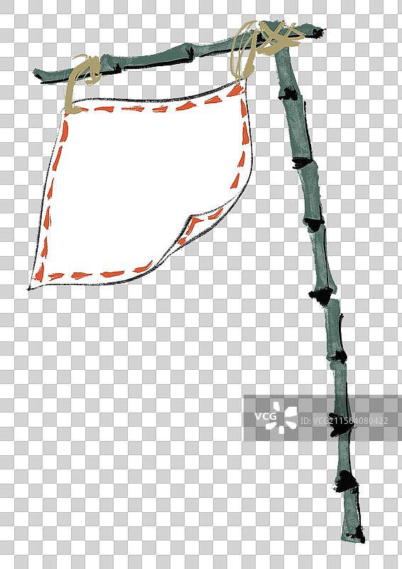 古风饮酒插画元素图片素材