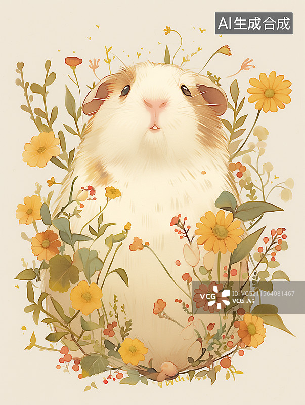 【AI数字艺术】动物龙猫图片素材