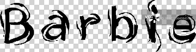 芭比图案T恤图片素材