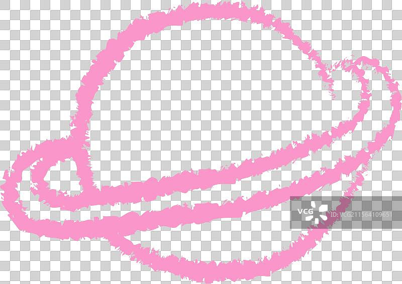 手绘蜡笔行星图片素材