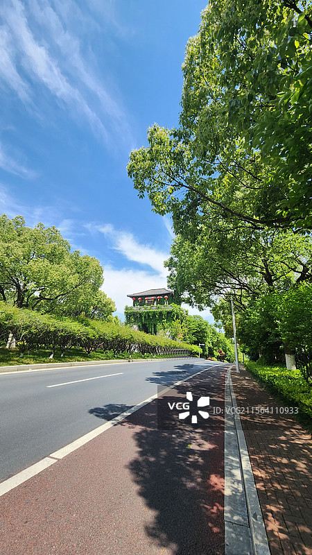 环太湖旅途风景图片素材