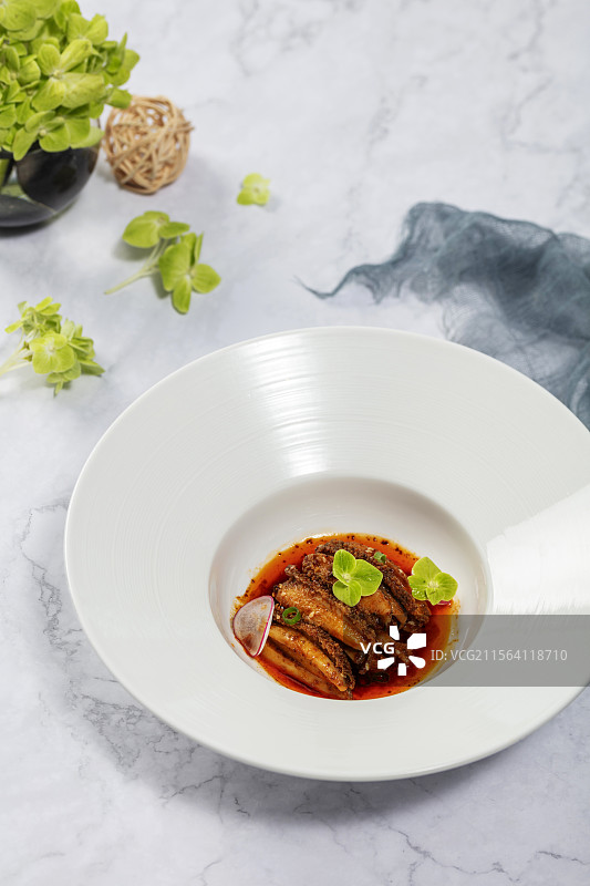 香辣大连鲜鲍鱼图片素材