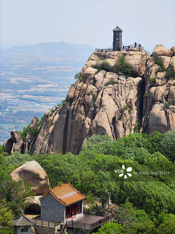 五莲山光明寺望海峰景区风景图片素材