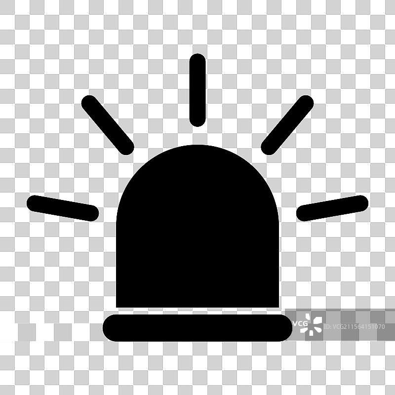 警报器火灾警报标志信号危险灯符号图片素材
