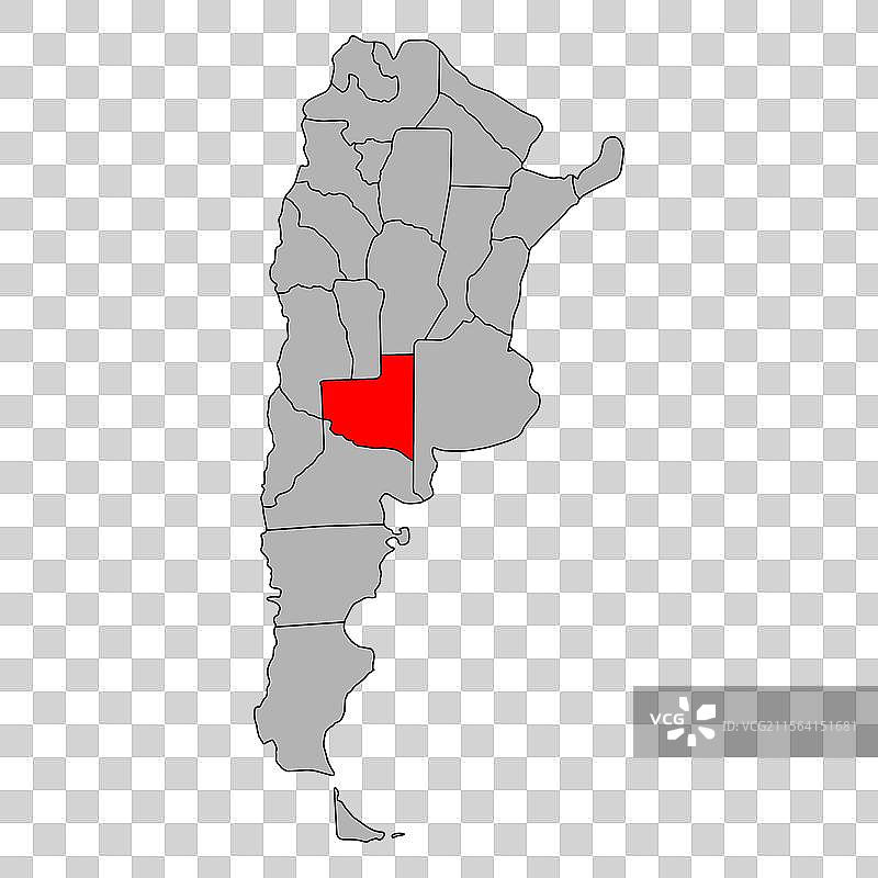 阿根廷潘帕斯地图符号形状旅行网站图片素材