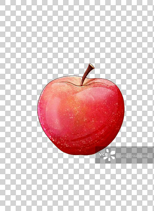 一个苹果图片素材