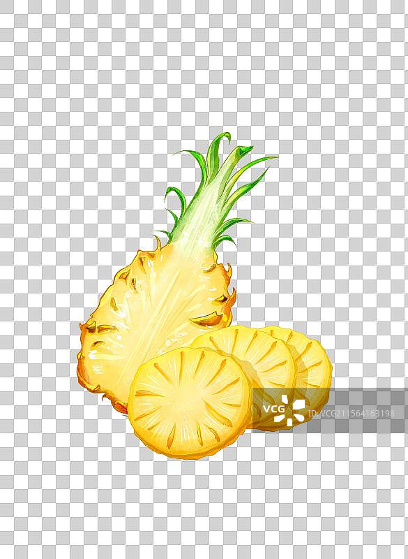 菠萝图片素材