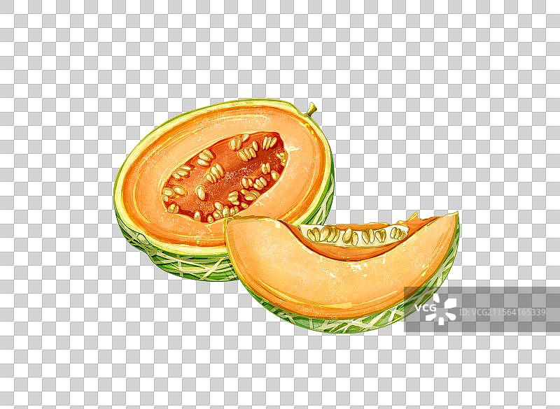 哈密瓜图片素材