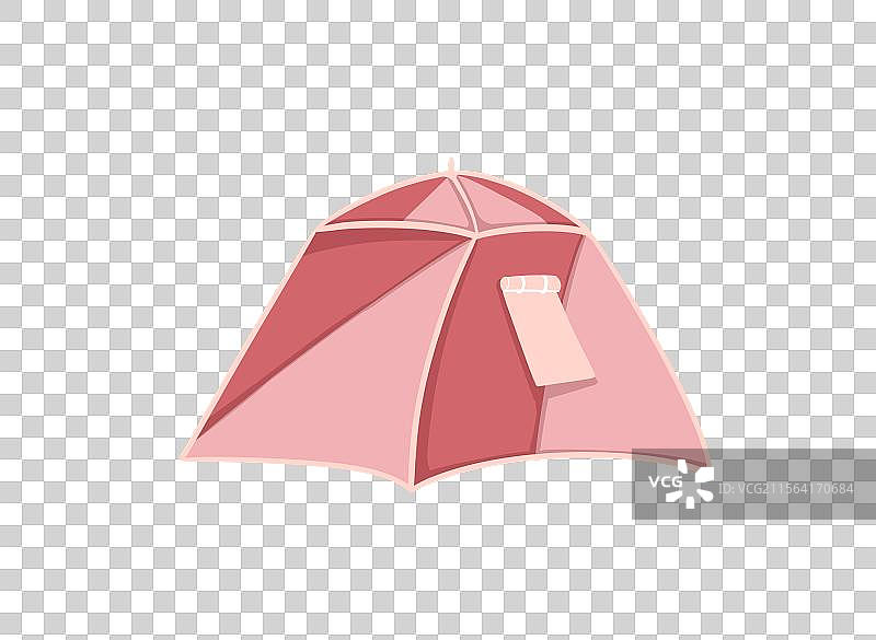 扁平风帐篷图片素材