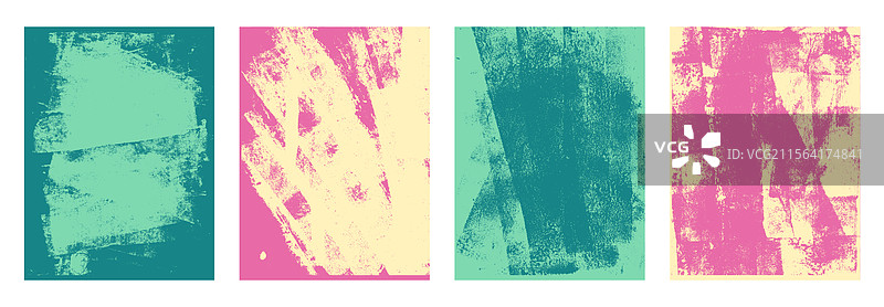 破旧的二色调朋克纹理，受损的城市风格图片素材