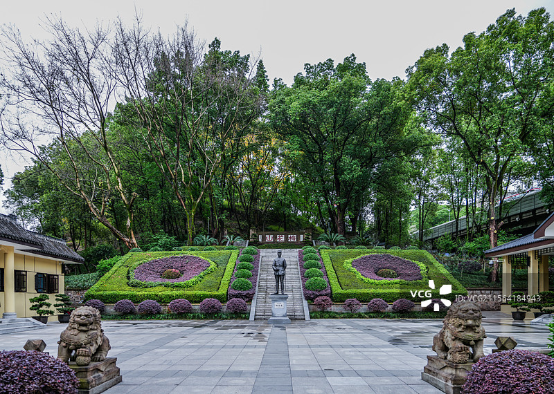 重庆张自忠烈士陵园图片素材