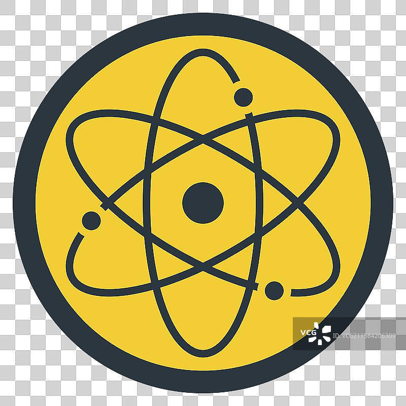 核防御符号 原子战争图标图片素材