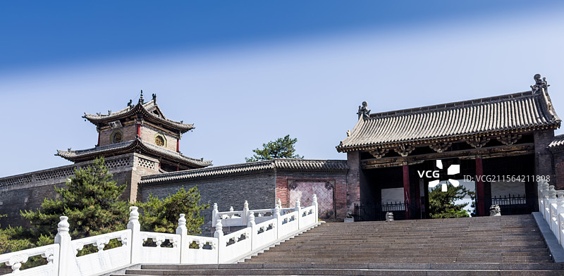 山西省长治市上党门景观图片素材