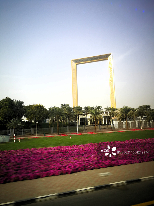 迪拜街景图片素材