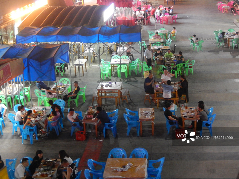 重庆市的餐饮必胜客肯德基乡村基炸鸡老乡鸡图片素材