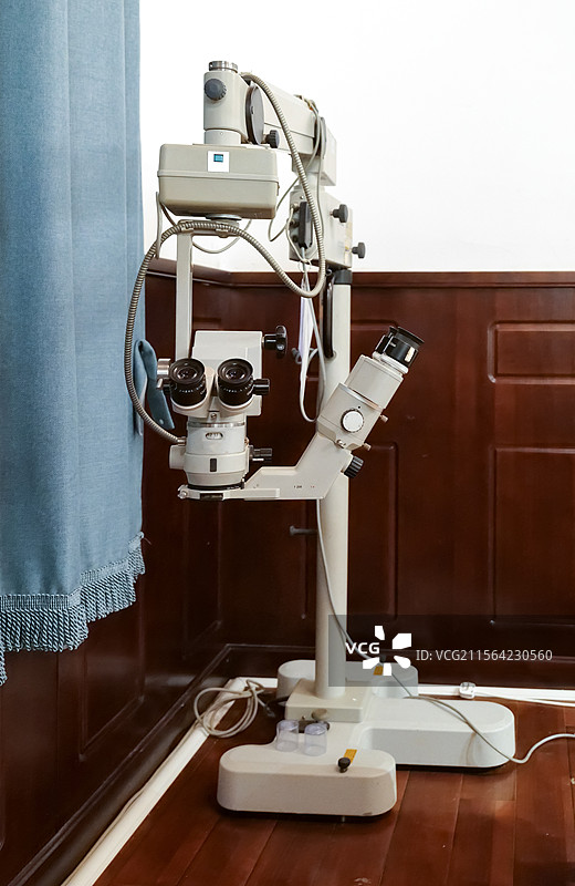 山东眼科博物馆展示设备-手术显微镜图片素材