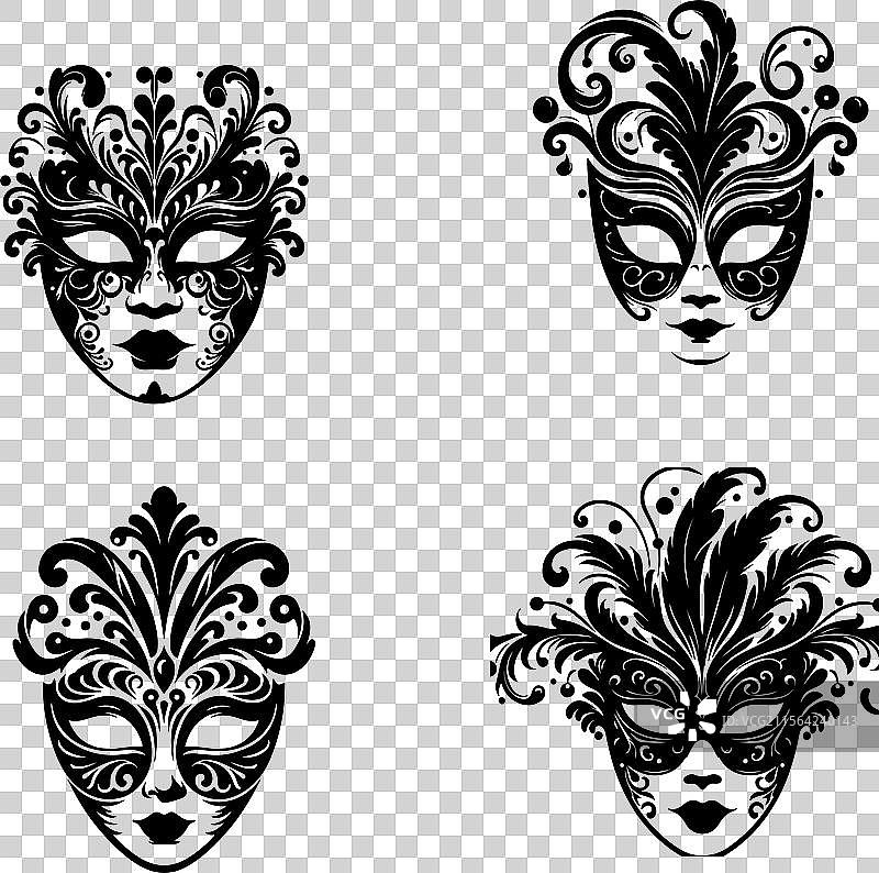 威尼斯面具图片素材