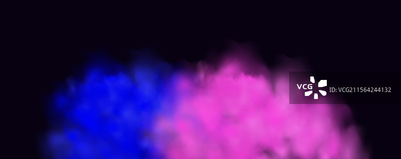 梦幻的紫色霓虹云彩图片素材