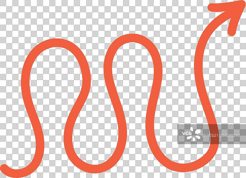 抽象的波浪线箭头艺术运动流动图片素材