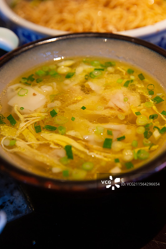 老味道鸡汤馄饨图片素材