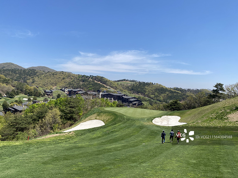 高尔夫球场图片素材