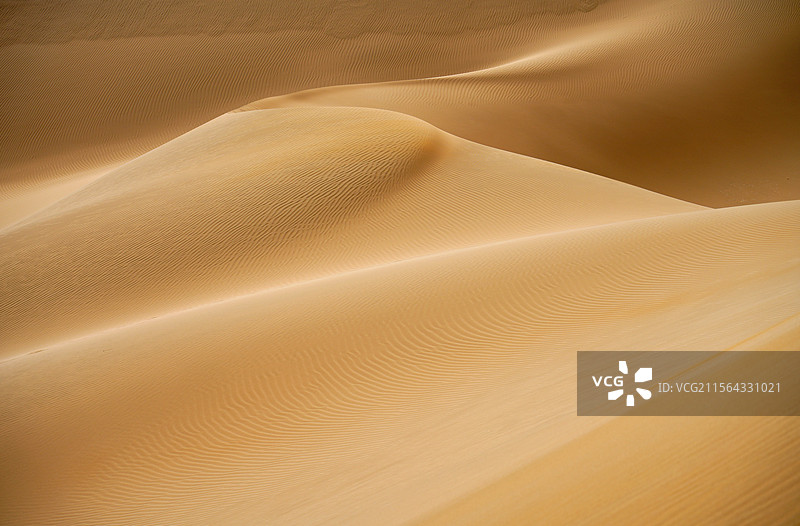 库木塔格沙漠图片素材