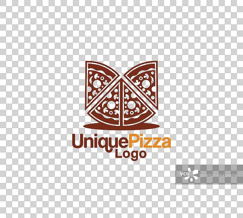 比萨店标志设计图片素材