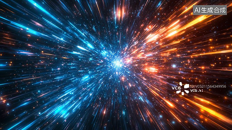 【AI数字艺术】抽象未来太空旅行图片素材
