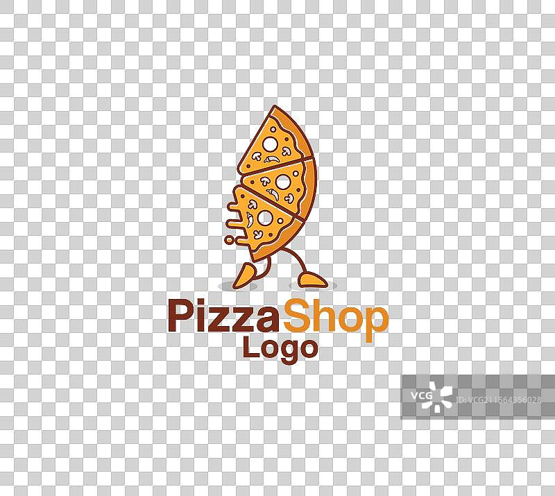 比萨店标志设计图片素材