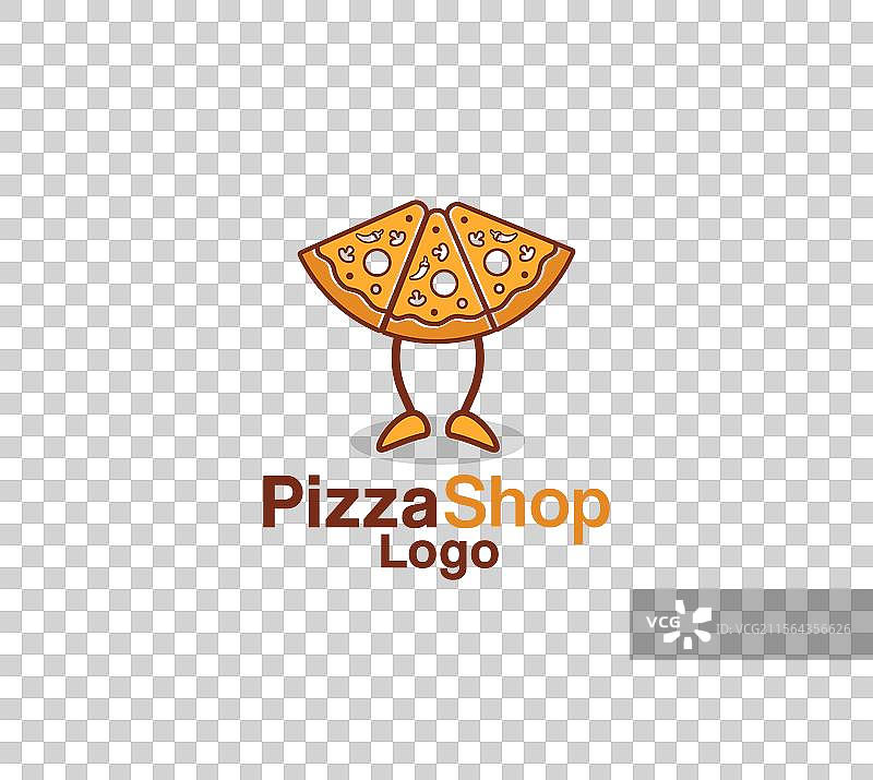 比萨店标志设计图片素材