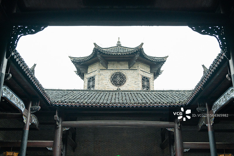 汝城县卢阳镇汝城古祠堂群朱氏总祠图片素材