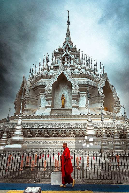 西双版纳般若寺图片素材