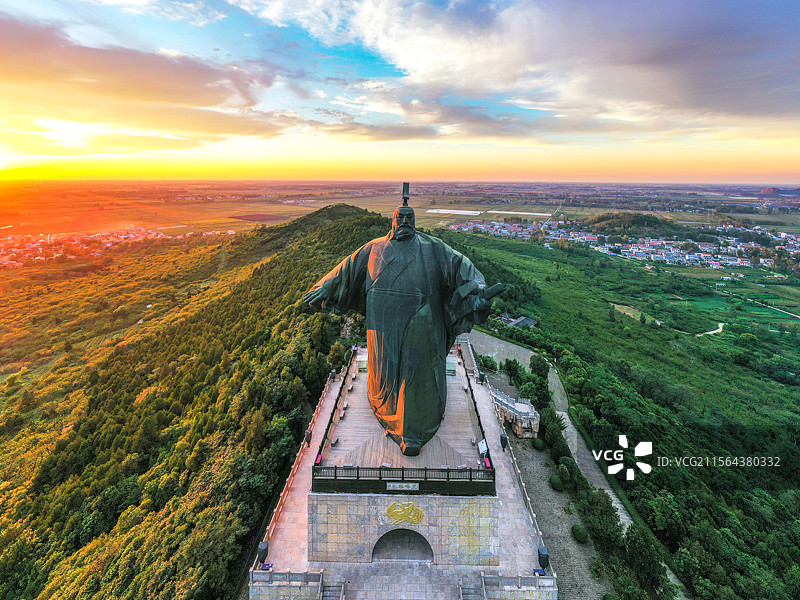 大汉雄风+河南省商丘市永城市芒砀山大汉雄风景区图片素材