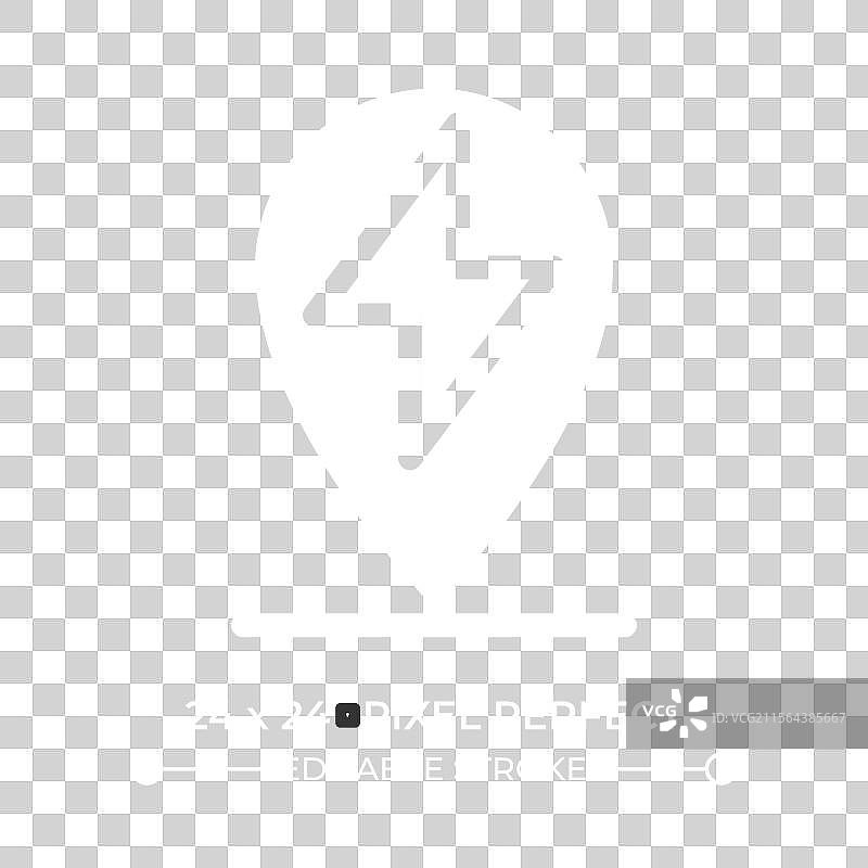 电动汽车充电站位置图标图片素材