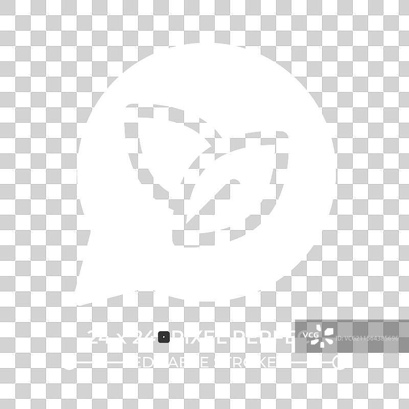 讨论自然保护的图形用户界面图标图片素材