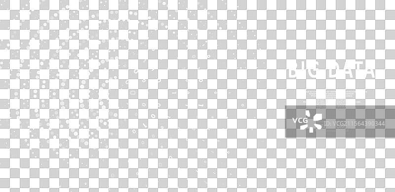 抽象的大数据可视化图片素材