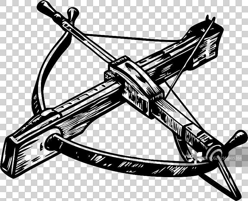 中世纪复合弓复古款图片素材