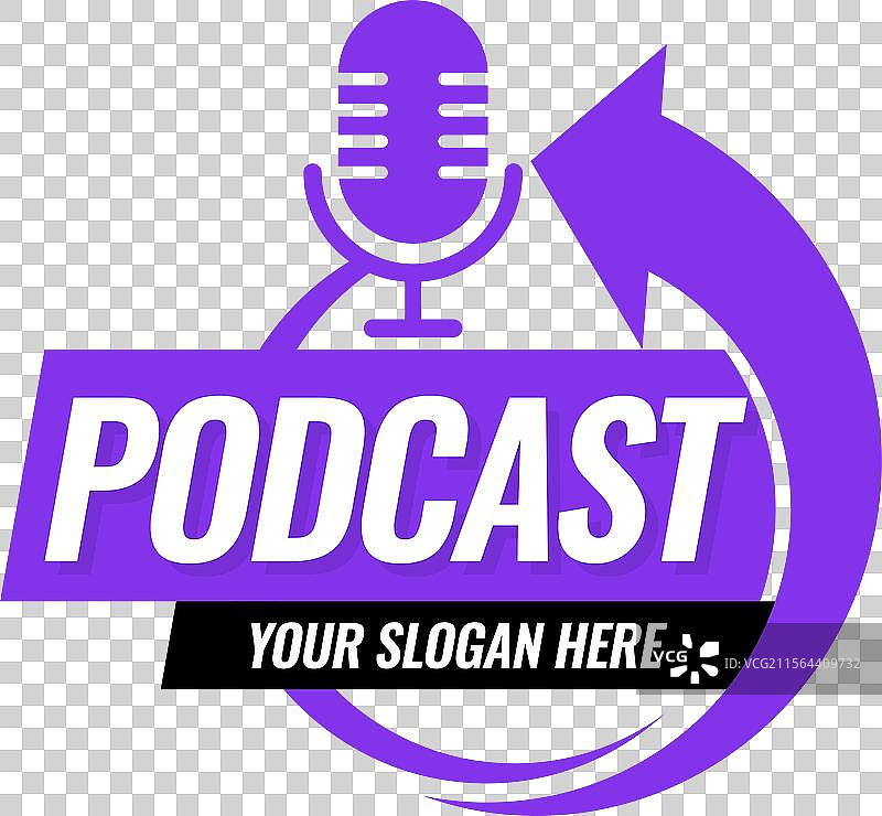 播客图标符号或标志图片素材