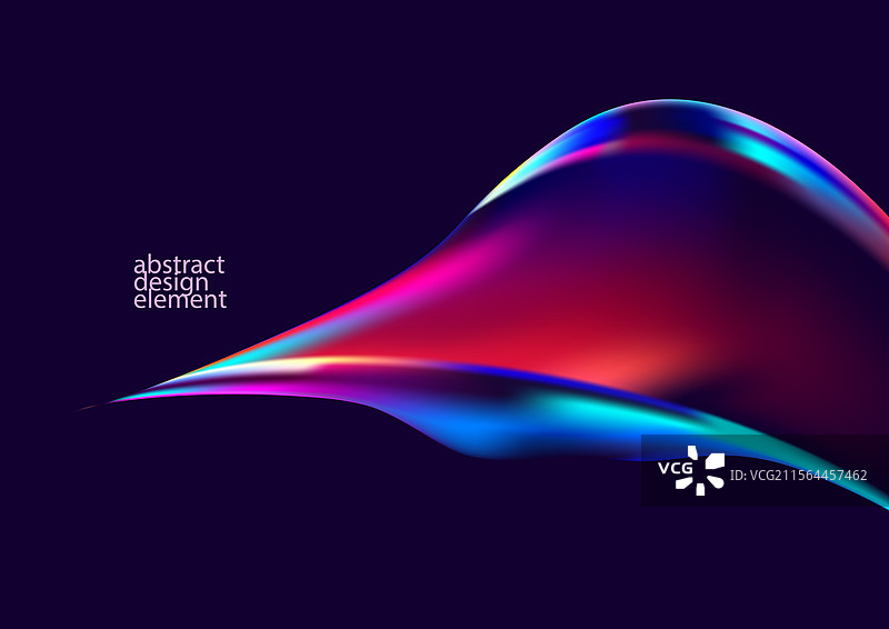 流动的彩虹色抽象背景图片素材