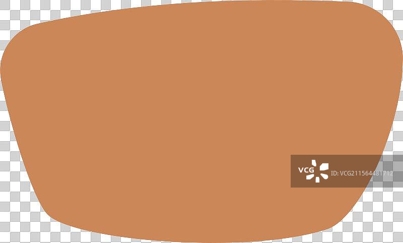 抽象的橙色斑点形状图标图片素材