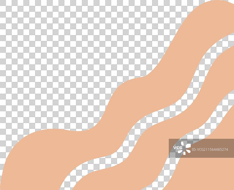 抽象米色斑点形状图标图片素材