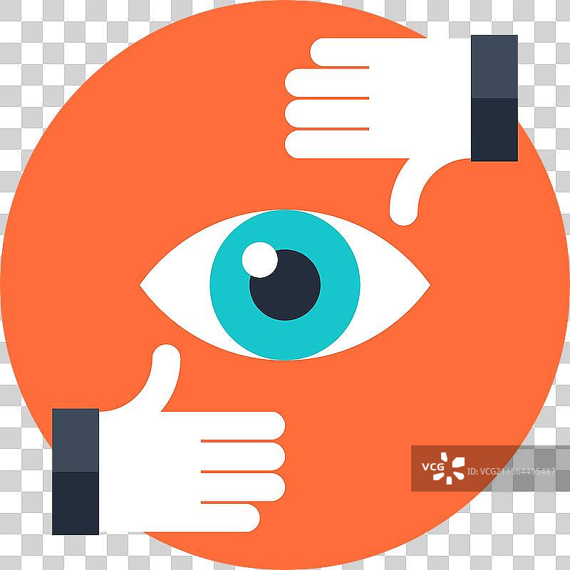 视觉扁平网页图标图片素材