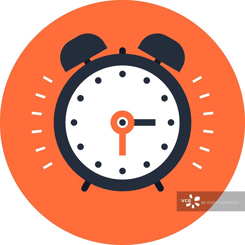 醒来扁平网页图标图片素材